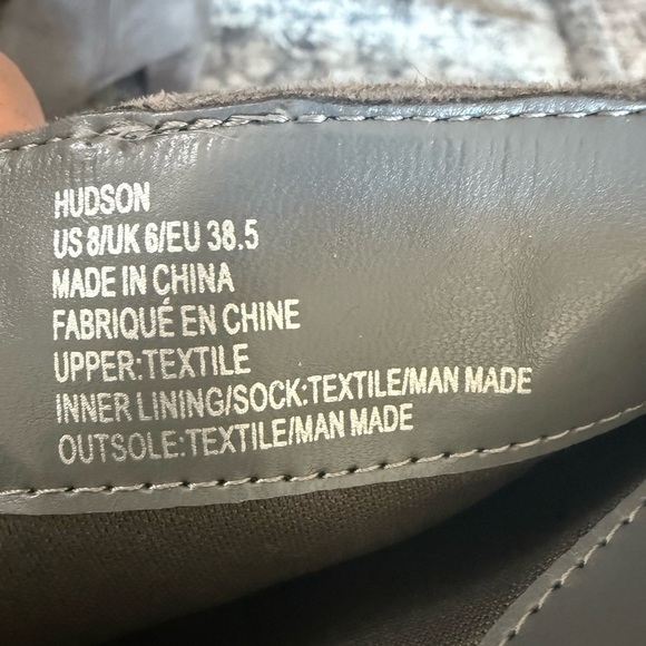 JustFab Gray Suede Slouch Boots – Size 8 / EU 38.5 - Picture 5 of 5